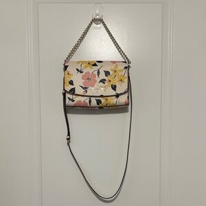 Kate Spade Floral Crossbody Bag - Cream, Yellow, Pink, Black